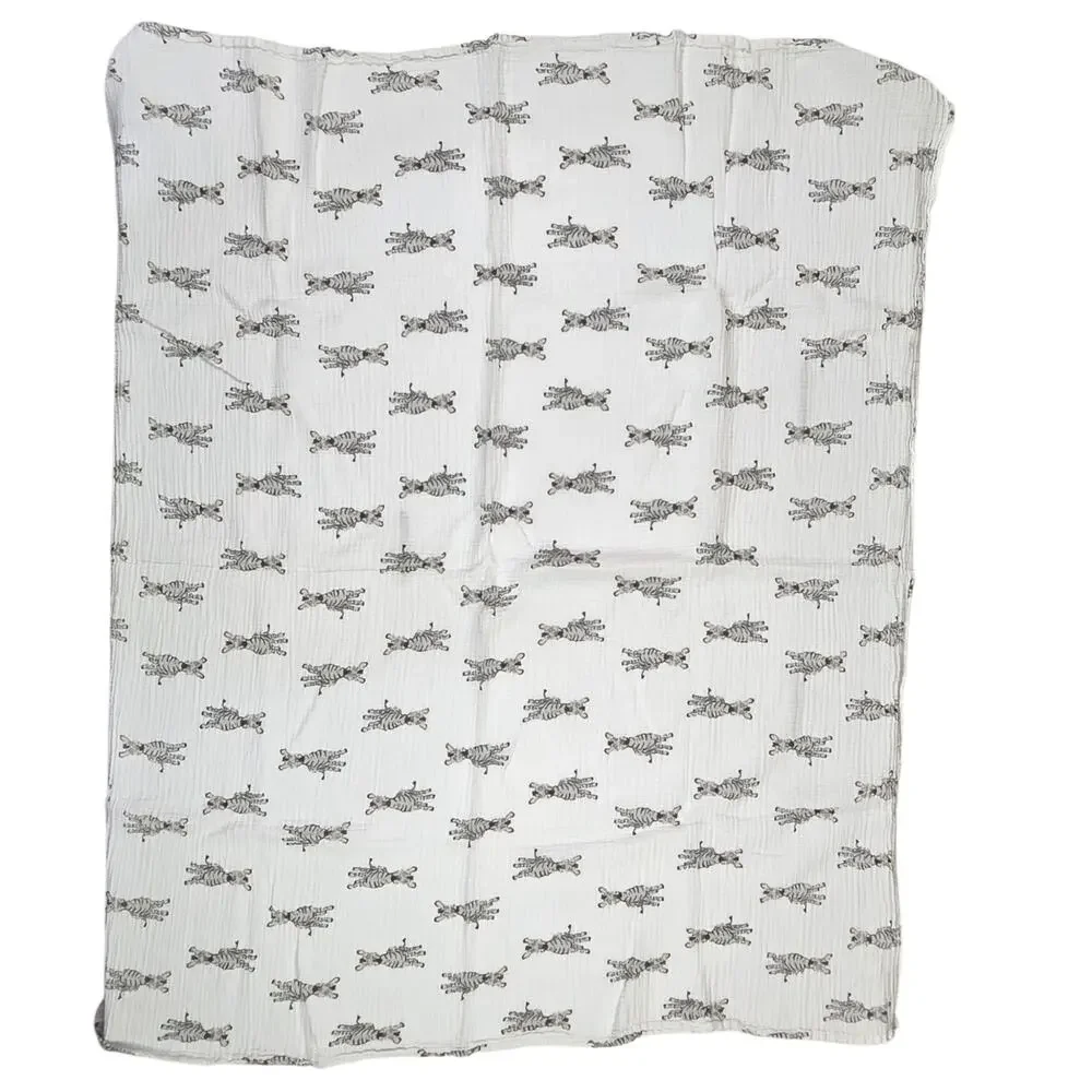 Aden + Anais Swaddle Blankets Burp Cloths Zebra Goldfish Frogs Lot Cotton Bibs